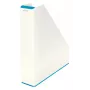 Leitz zakladač na časopisy WOW Dual Colour, modrá, biela, plast, A4, 272 mm, 318 mm, 430 g