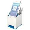 Leitz stojan na perá Sound Pen Holder WOW, modrý, biely, polystyrén, 90 mm, 101 mm, 100 mm, 140 g