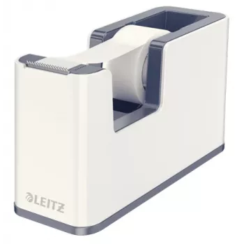 Leitz stolová odvíjačka pásky WOW, 1,9 cm, 33 m, polystyrén, biela, 51 mm, 126 mm