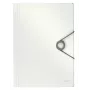 Leitz 3-Flap Folder Solid PP A4, zakladač s chlopňou, A4, polypropylén (PP), biela, 150 listov, 80 g/m²