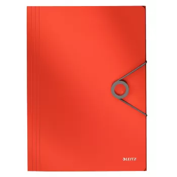 Leitz 3-Klapp-Mappe Solid PP A4, klopová mapa, A4, polypropylén (PP), červená, 150 listov, 80 g/m²