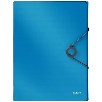 Leitz Box File Solid PP 30 mm, zakladač s chlopňou, A4, polypropylén (PP), modrá, 250 listov, 80 g/m²