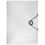 Leitz Projektmappe Solid PP, A4, polypropylén (PP), biela, 250 listov, 80 g/m², gumička