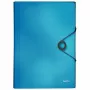 Leitz Project File Solid PP, A4, polypropylén (PP), modrá, 250 listov, 80 g/m², gumička