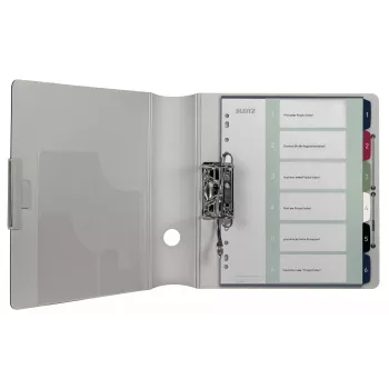 Leitz Index PC Printable 1-6 Style PP A4+, číselný register, polypropylén (PP), viacfarebný, na výšku, A4 Maxi, 245 mm