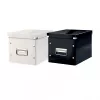 Leitz úložná krabica Click & Store WOW Cube Medium, fuchsia, kartón, 260 mm, 260 mm, 240 mm