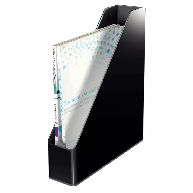 Leitz Magazinsammler Dual Colour, čierna, plast, A4, 272 mm, 318 mm, 430 g
