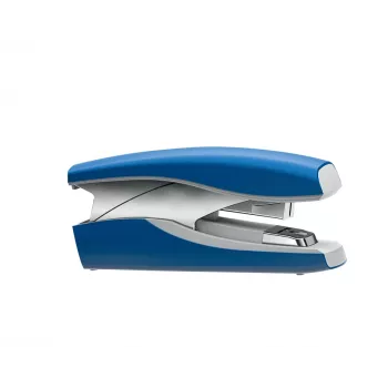 Leitz Stapler Softpress flat Clinch 30 listov, 30 listov, modrá, flat Clinch, Leitz Softpress sponky, plast, 80 g/m²