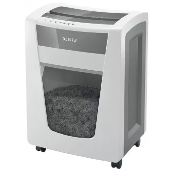 Leitz IQ Office Pro skartovačka P4, krížový strih, 23 cm, 4 x 40 mm, 30 l, 275 listov, 55 dB