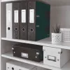 Leitz zakladač 180° WOW POB/laminovaný A4/80 mm, A4, kartón, čierna, 600 listov, 80 g/m², 8 cm
