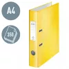 Leitz zakladač 180° WOW POB/laminovaný A4/50 mm, A4, D-krúžok, kartón, žltá, 350 listov, 285 mm