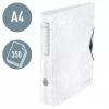 Leitz zakladač Active PP WOW A4/65 mm, A4, D-krúžok, na ukladanie, polyfoam, biela, 350 listov