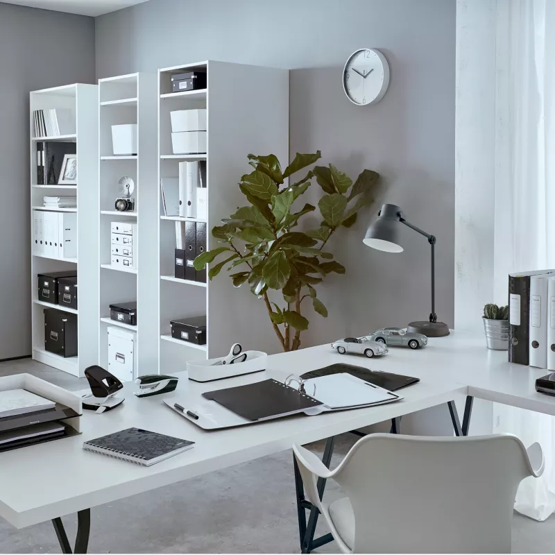 Leitz zakladač Active PP WOW A4/65 mm, A4, D-krúžok, na ukladanie, polyfoam, biela, 350 listov