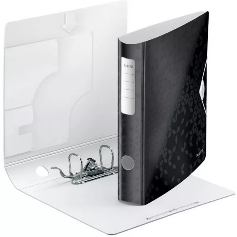 Leitz zakladač Active PP WOW A4/65 mm, A4, polyfoam, čierna, 350 listov, 80 g/m², 6,5 cm