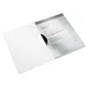 Leitz priehľadné dosky ColorClip WOW A4 PP, prezentačné dosky, A4, polypropylén (PP), biela, 30 listov, 80 g/m²