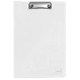 Leitz klip na písanie s krytom WOW, A4, polyfoam, biela, 75 listov, 1 vrecko, 230 mm
