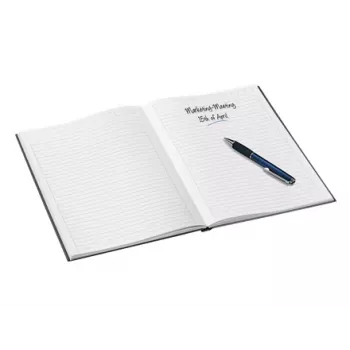 Leitz zápisník WOW A5 linajkový s tvrdým obalom 90 g/80 listov, vzor, čierna, A5, 80 listov, 80 g/m², linajkový papier