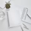 Leitz WOW zápisník A5 linajkovaný, špirálová väzba s PP obalom, monochromatický, biela, A5, 80 listov, 80 g/m², linajkovaný papier