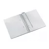 Leitz WOW zápisník A5 linajkovaný, špirálová väzba s PP obalom, monochromatický, biela, A5, 80 listov, 80 g/m², linajkovaný papier