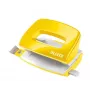 Leitz NeXXt dierovač WOW Mini 2-dierkový / 10 listov, 10 listov, žltá, plast, 8 cm, 5,5 mm, A4, A5, A6, Folio, US-Quart, 8 x 8 x 8 cm