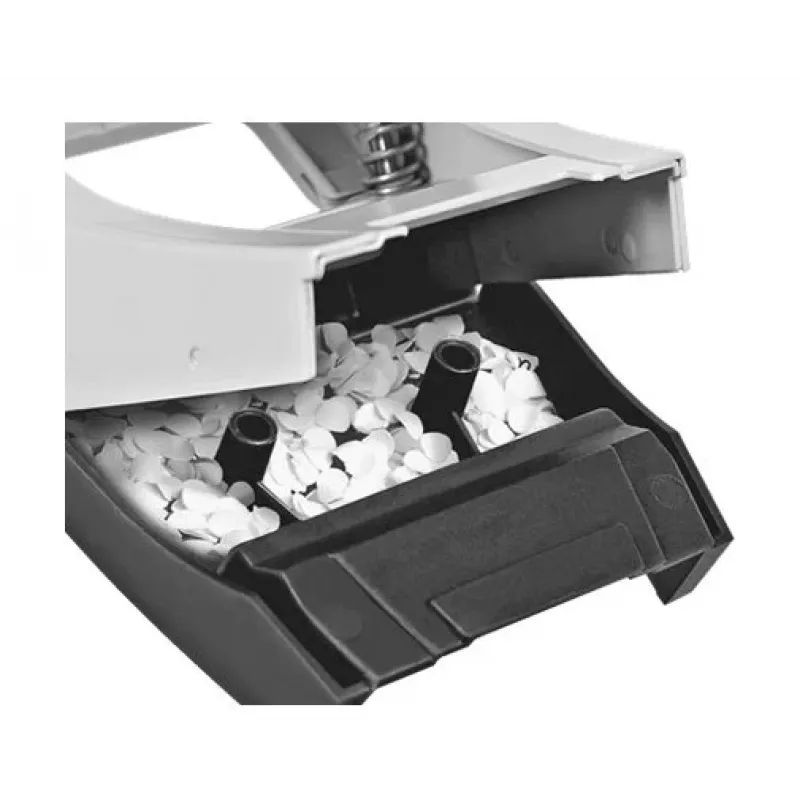 Leitz NeXXt dierovač WOW Mini 2-dierkový / 10 listov, 10 listov, žltá, plast, 8 cm, 5,5 mm, A4, A5, A6, Folio, US-Quart, 8 x 8 x 8 cm