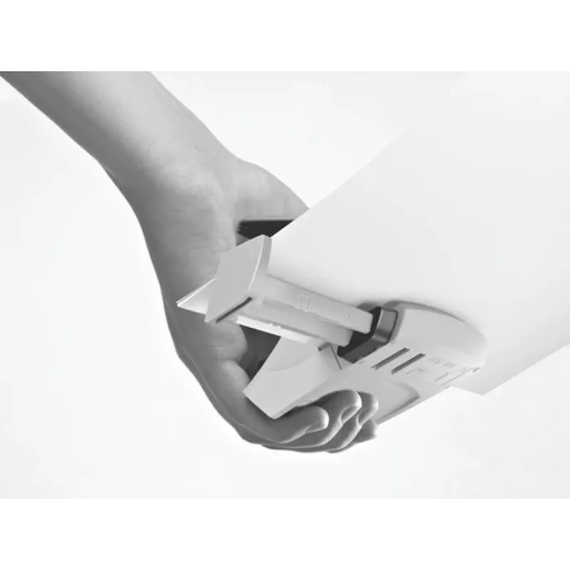 Leitz dierovač WOW Mini 2-dierkový / 10 listov, 10 listov, čierna, biela, plast, 8 cm, 5,5 mm, A4, A5, A6, Folio, US-Quart, 8 x 8 x 8 cm