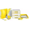 Leitz podávač na listy WOW, plast, žltá, A4, 242 x 330 x 60 mm, 255 mm, 70 mm