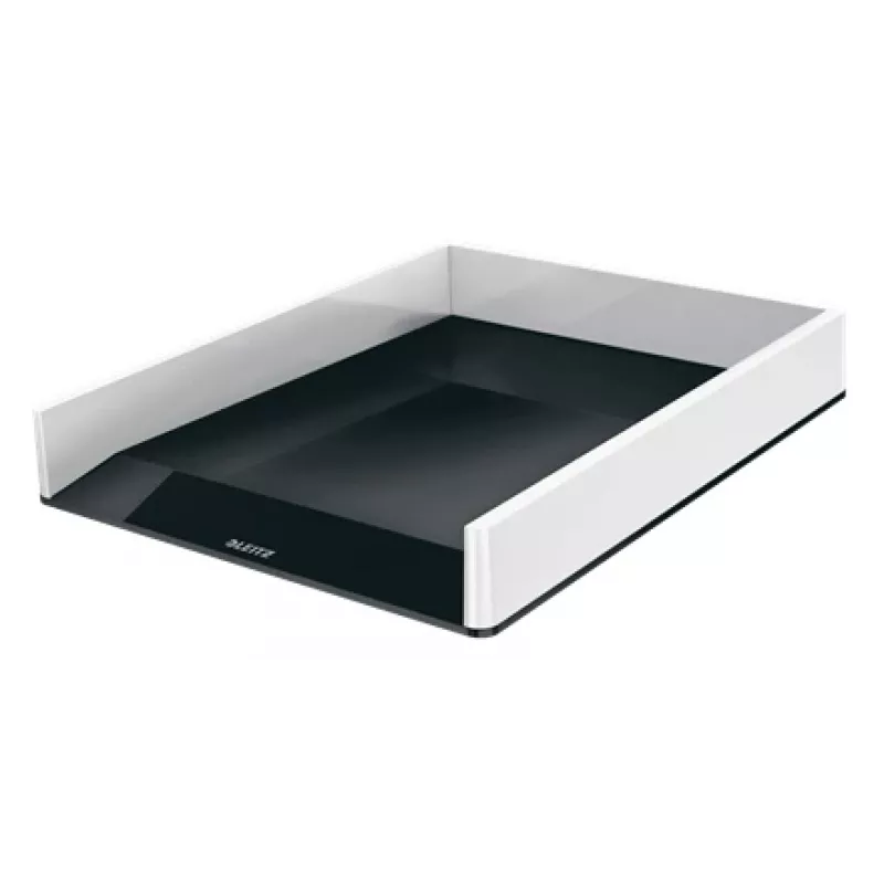 Leitz podávač na listy WOW Dual Colour, plast, čierna, biela, A4, A4, 267 mm, 336 mm