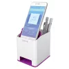 Leitz stojan na perá Sound Pen Holder WOW, fialový, polystyrén (PS), 90 mm, 101 mm, 100 mm, 140 g