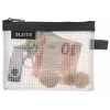 Leitz cestovná taška vodotesná WOW Small, unisex, taška na doplnky, malá, zips, vodotesná, čierna