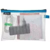 Leitz cestovná taška vodeodolná WOW Medium, unisex, taška na doplnky, stredná, zips, vodeodolná, modrá