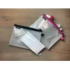 Leitz cestovná taška vodeodolná WOW Medium, unisex, taška na doplnky, stredná, zips, vodeodolná, modrá