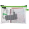 Leitz cestovná taška vodeodolná WOW Medium, unisex, taška na doplnky, stredná, zips, vodeodolná, zelená