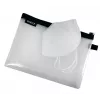 Leitz cestovná taška vodeodolná WOW Medium, unisex, taška na doplnky, stredná, zips, vodeodolná, čierna