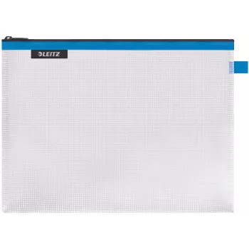 Leitz cestovná taška vodotesná WOW Large, unisex, taška na doplnky, veľká, zips, vodotesná, modrá
