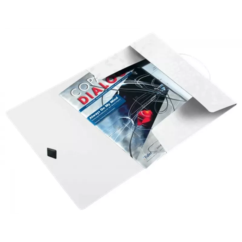 Leitz 3-chlopňové dosky WOW PP A4, prezentačné dosky, A4, polypropylén (PP), biela, na výšku, 150 listov