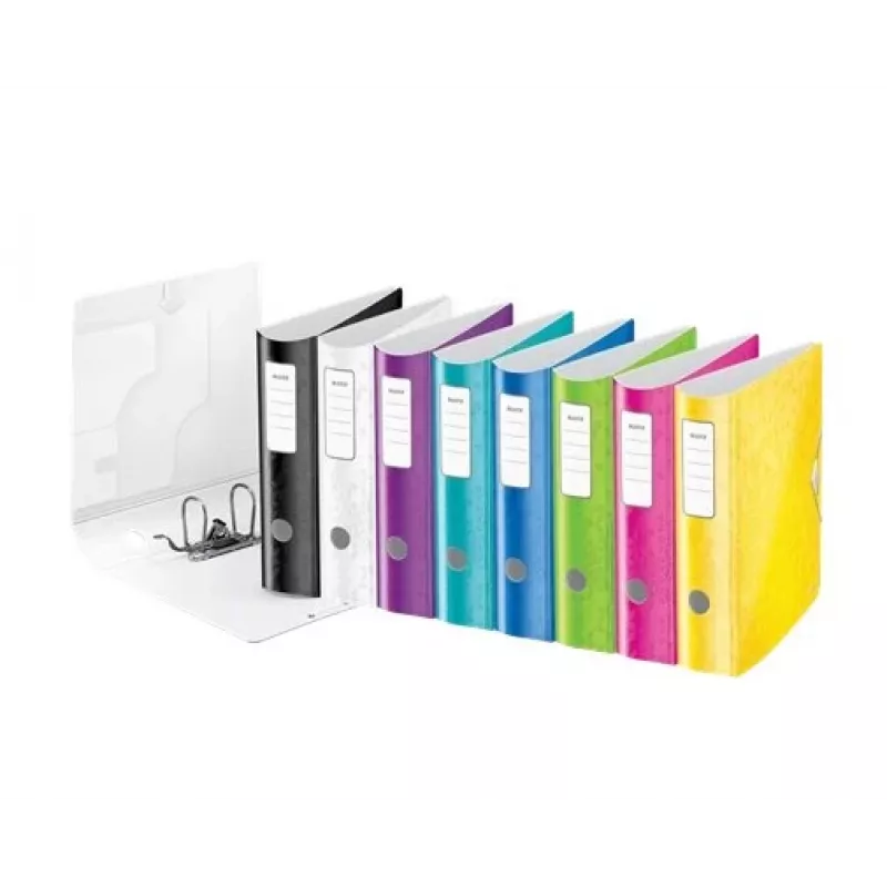 Leitz Hebelordner Active PP WOW A4/80 mm, A4, Polyfoam, zelená, 500 listov, 80 g/m², 8,2 cm