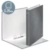 Leitz Ringbinder WOW Laminierter A4+ 2DR/25mm, A4+, D-krúžok, kartón, zelená, 250 listov, 80 g/m²