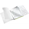 Leitz Divider Book WOW PP 6 Tabs, klasický zakladač, A4, polypropylén (PP), zelená, lesklá, 200 listov