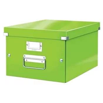 Leitz Click & Store WOW Medium Storage Box, zelená, kartón, 281 mm, 370 mm, 200 mm, 900 g