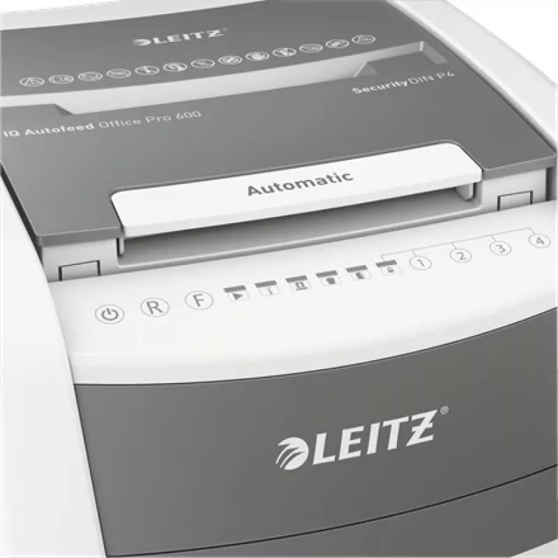 Leitz IQ Autofeed Office Pro 600 automatická skartovačka P4