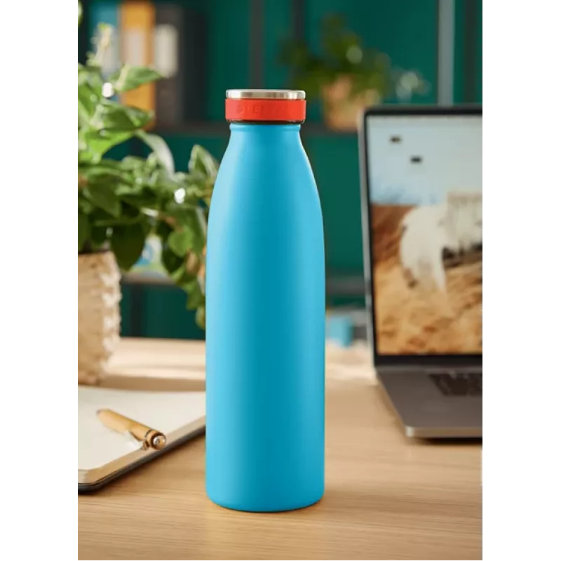 Leitz Cosy izolačná fľaša na pitie 500 ml, modrá, nerezová oceľ, 68 mm, 68 mm, 235 mm, 280 g
