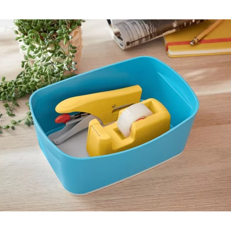 Leitz Cosy Tischabroller, 1,9 cm, 33 m, akrylonitril-butadién-styrén (ABS), žltá, 75 mm, 56 mm