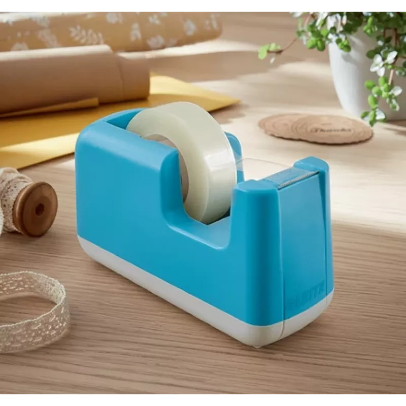 Leitz Cosy Tischabroller, 1,9 cm, 33 m, akrylonitril-butadién-styrén (ABS), modrá, 75 mm, 56 mm