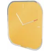 Leitz Cosy Silent sklenené nástenné hodiny, hranaté, žltá, 300 mm, 300 mm, 40 mm, 1,6 kg