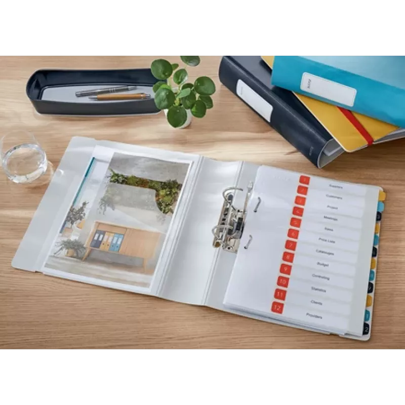 Leitz 180° Active Cosy Aktenordner 80 mm, A4, Polyfoam, žltá, 500 listov, 80 g/m², 8,2 cm