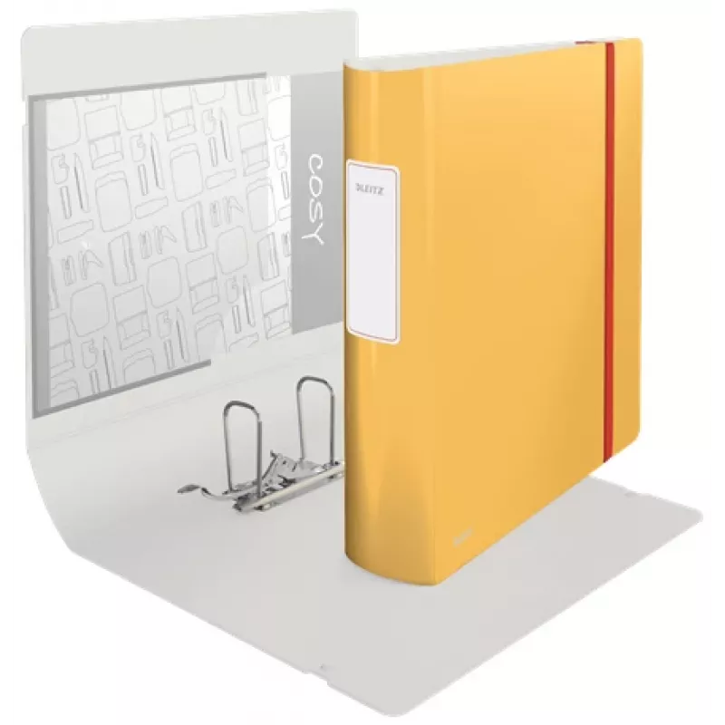 Leitz 180° Active Cosy Aktenordner 80 mm, A4, Polyfoam, žltá, 500 listov, 80 g/m², 8,2 cm