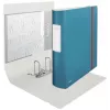 Leitz 180° Active Cosy Aktenordner 80 mm, A4, Polyfoam, modrá, 500 listov, 80 g/m², 8,2 cm