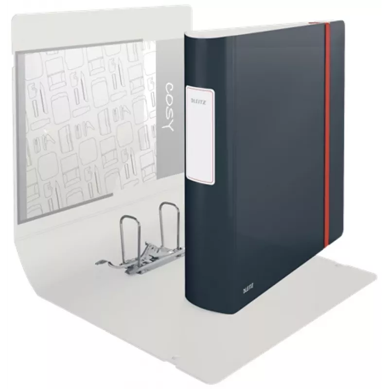 Leitz 180° Active Cosy Ordner 80mm, A4, Polyfoam, čierna, 500 listov, 80 g/m², 8,2 cm