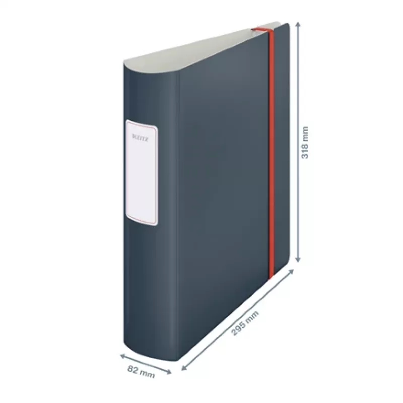 Leitz 180° Active Cosy Ordner 80mm, A4, Polyfoam, čierna, 500 listov, 80 g/m², 8,2 cm
